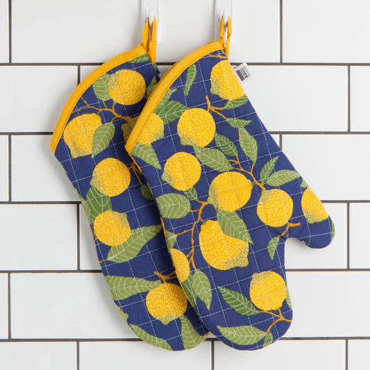 Lemons Oven Mitt Set of 2
