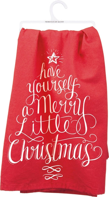 Have Yourself a Merry Little Christmas Kitchen Towel