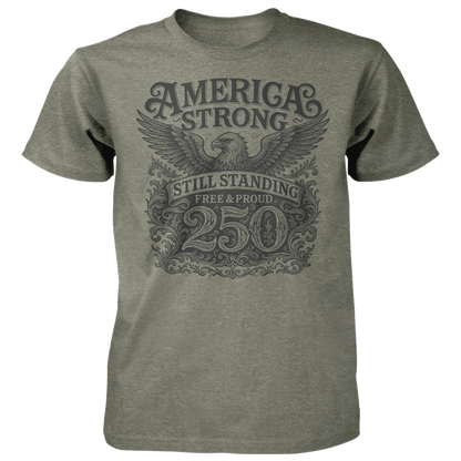 America Strong - Cotton T-Shirt