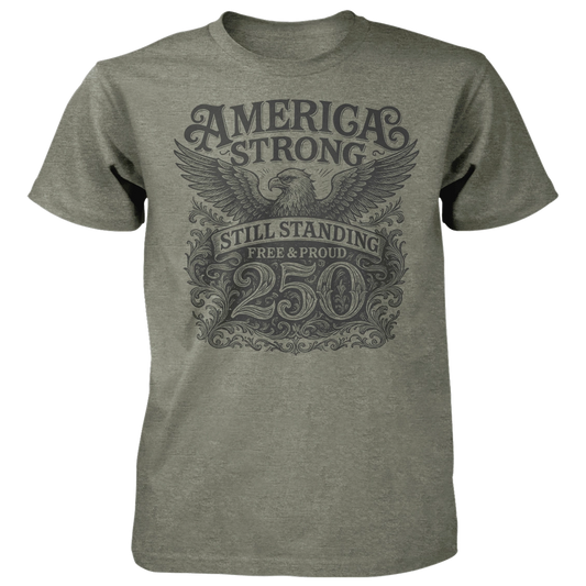 America Strong - Cotton T-Shirt