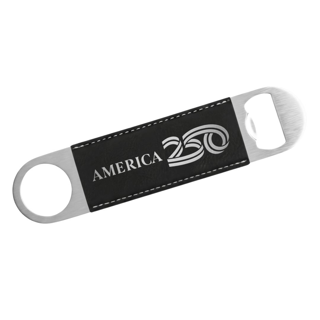 America 250 Leatherette Bottle Opener - Officially Licensed - NY Gift Boutique