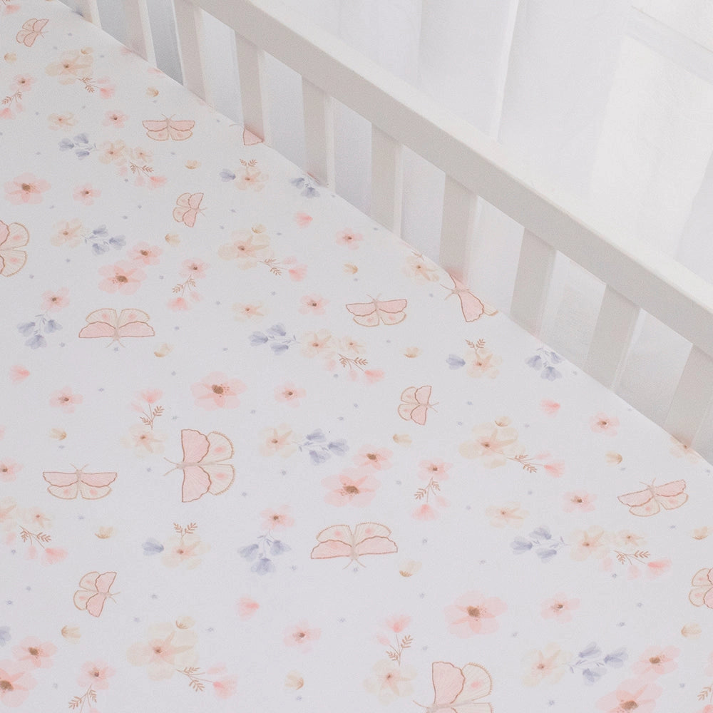 Cotton Jersey Fitted Sheet - Fly Away