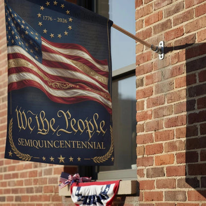 We the People 1776–2026 Garden Flag, 250 Years of Liberty