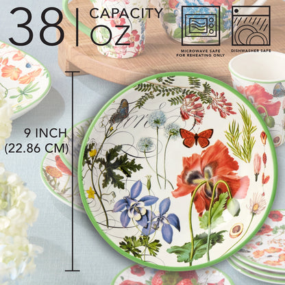 Greenhouse Soup Bowls 9in X 2in Asst of 12