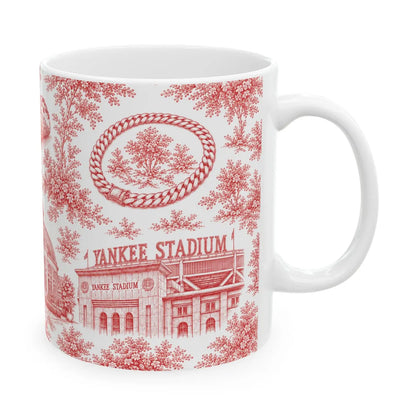 Bronx Toile De Jouy Chinoiserie Ceramic Mug