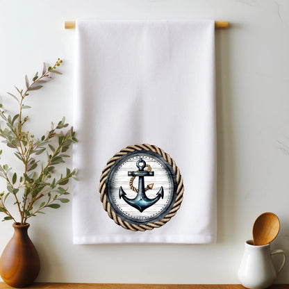 Nautical Anchor Hand Towel