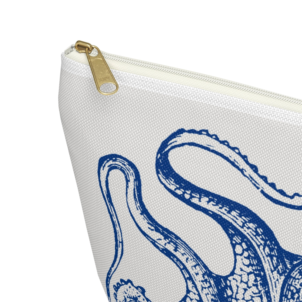 Blue Octopus Accessory Bag