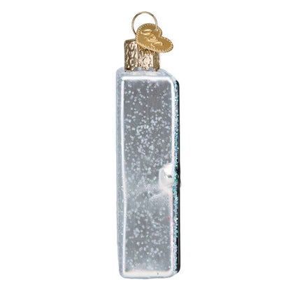 Lite-Brite Christmas Tree Glass Ornament