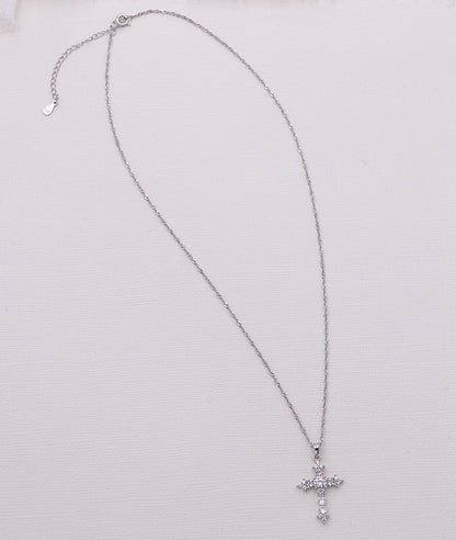 Sterling Silver Cross Pendant Necklace