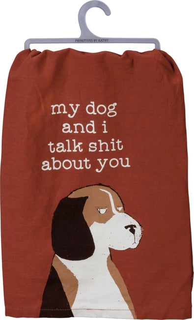 My Dog and I Kitchen Towel