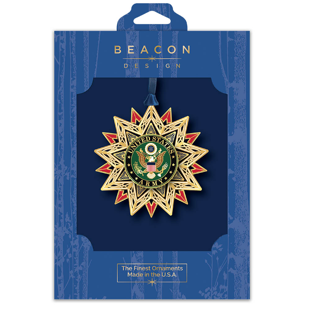 U.S. Army Star Brass Ornament