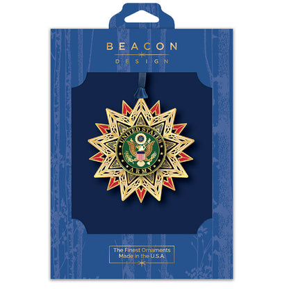 U.S. Army Star Brass Ornament