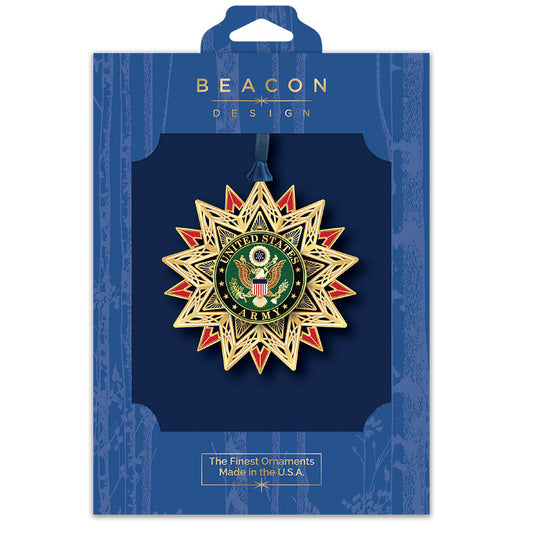 U.S. Army Star Brass Ornament