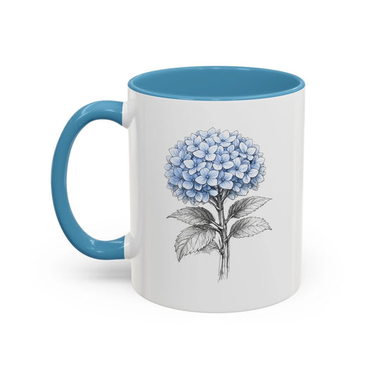 Hamptons Hydrangea Coffee Mug 11 oz