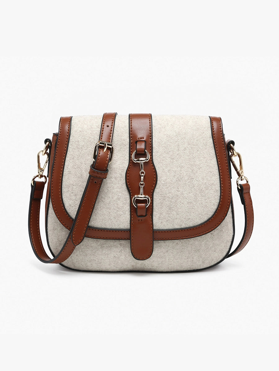 Vanna Woven Contrast Crossbody