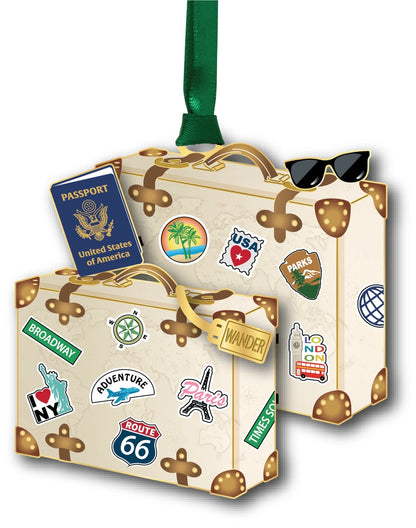 Wanderlust Brass Ornament