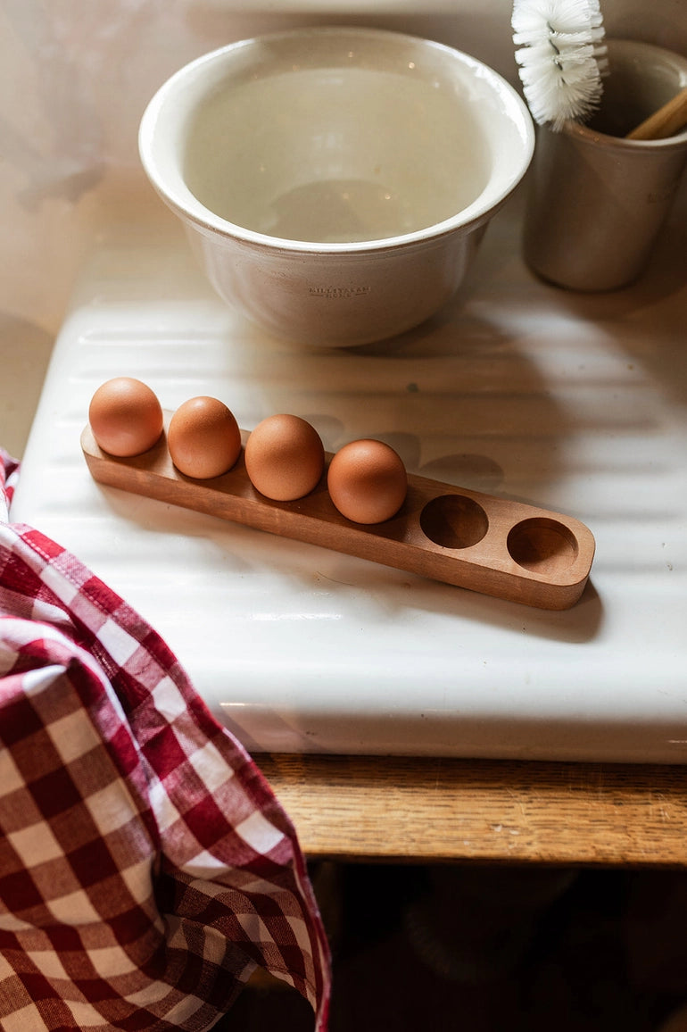 The Wooden Egg Holder