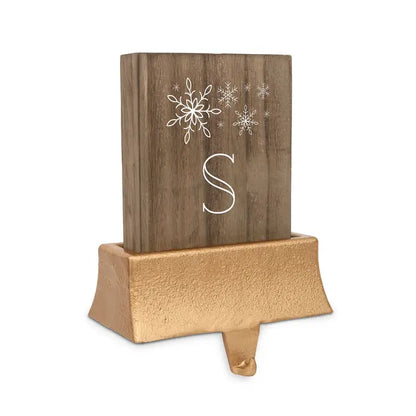 Personalized Stocking Holder with Weighted Base - Merry Midnight