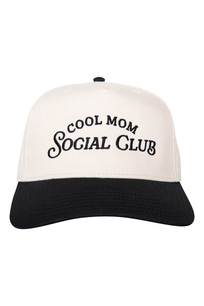 Cool Mom Social Club Two-Toned Hat