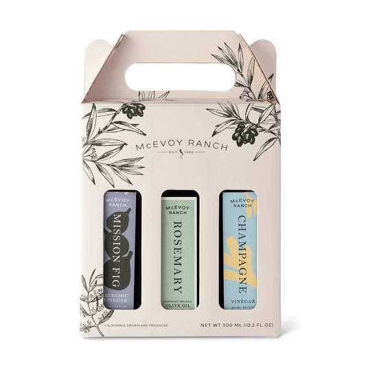 3-Piece Olive Oil & Vinegar Gift Pack