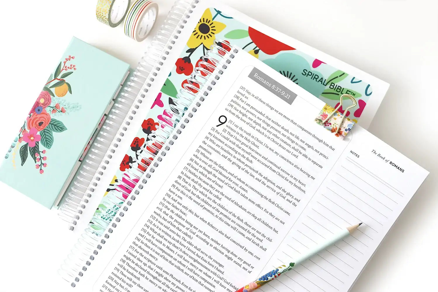 Spiral Bible™ - Kjv New Testament - Field of Flowers