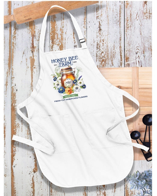 Modern Farmhouse Honey Bee Farm Apron