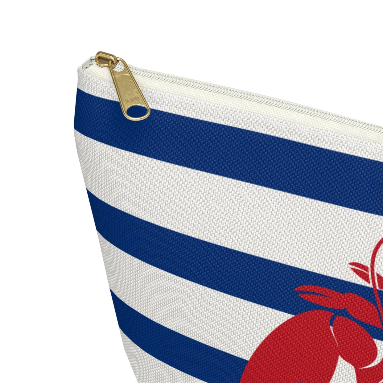Red Lobster Stripe Accessory Bag