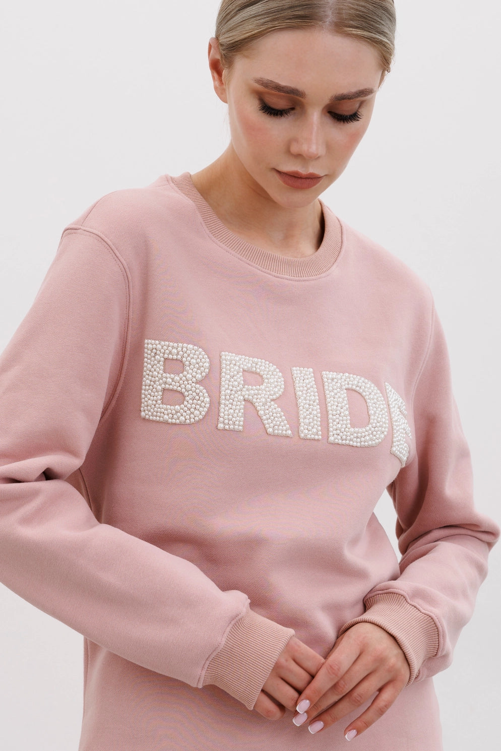 Pearl Bride Letters Sweatshirt