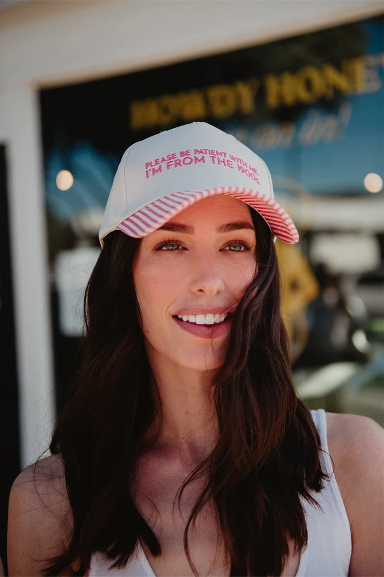 Please Be Patient with Me I'm from the 1900s Hat - NY Gift Boutique