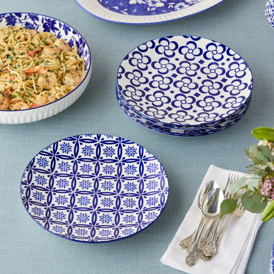 Madison Dinner Plate 10.5 Set of 12- 6 Assorted Designs