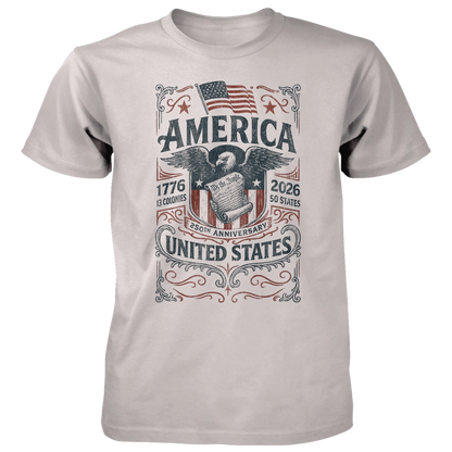 Americana Eagle 250 - Cotton T-Shirt