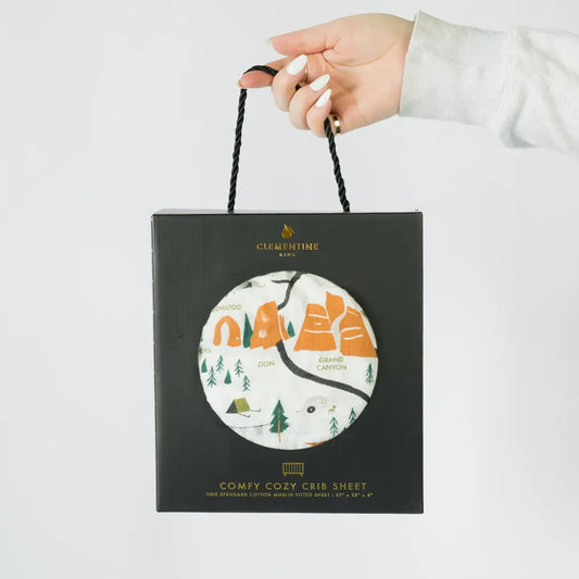 Clementine Kids National Parks Crib Sheet