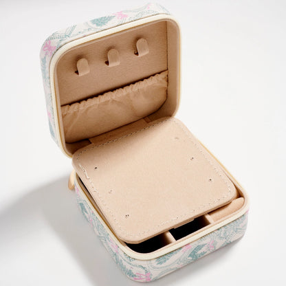 Christmas Tree Travel Jewelry Box with Mirror