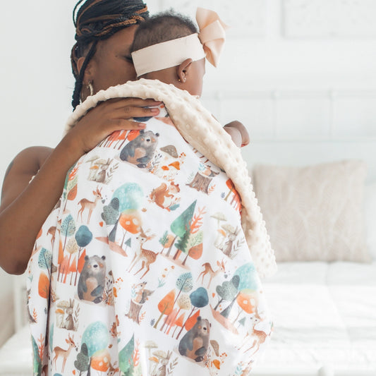 Enchanted Forest - Minky Blanket