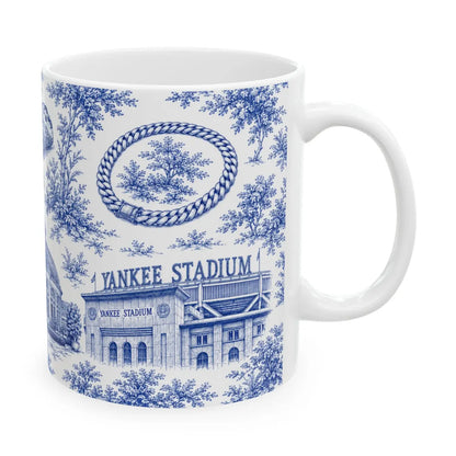Bronx Toile De Jouy Chinoiserie Ceramic Mug