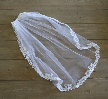 Lace Edge Communion Veil