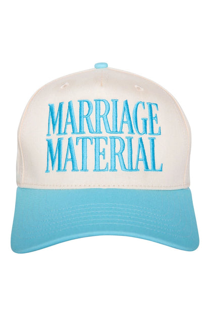 Marriage Material Two-Toned Trucker Hat