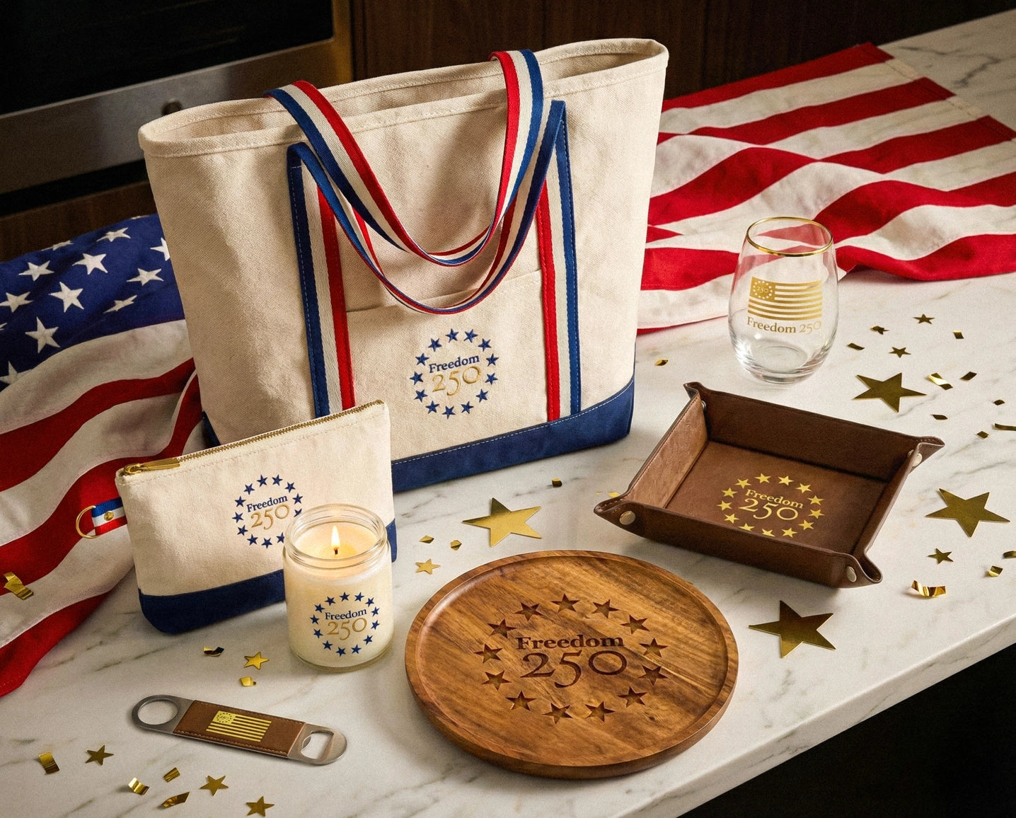 We The People Canvas Pouch Bag - Officially Licensed - NY Gift Boutique