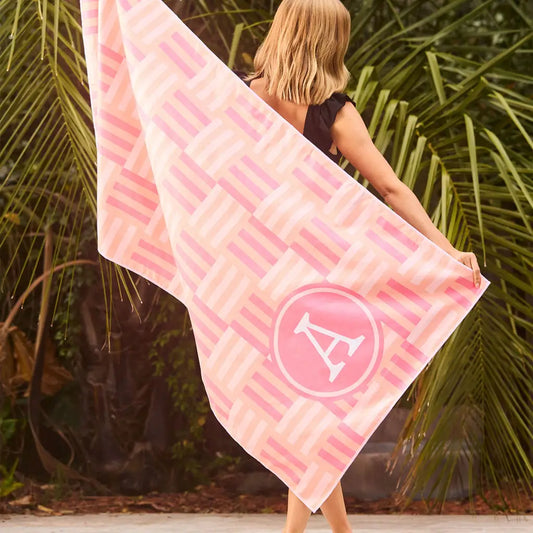 Initial Beach Towel