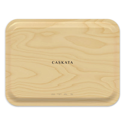 Artichoke Large Rectangular Birchwood Tray