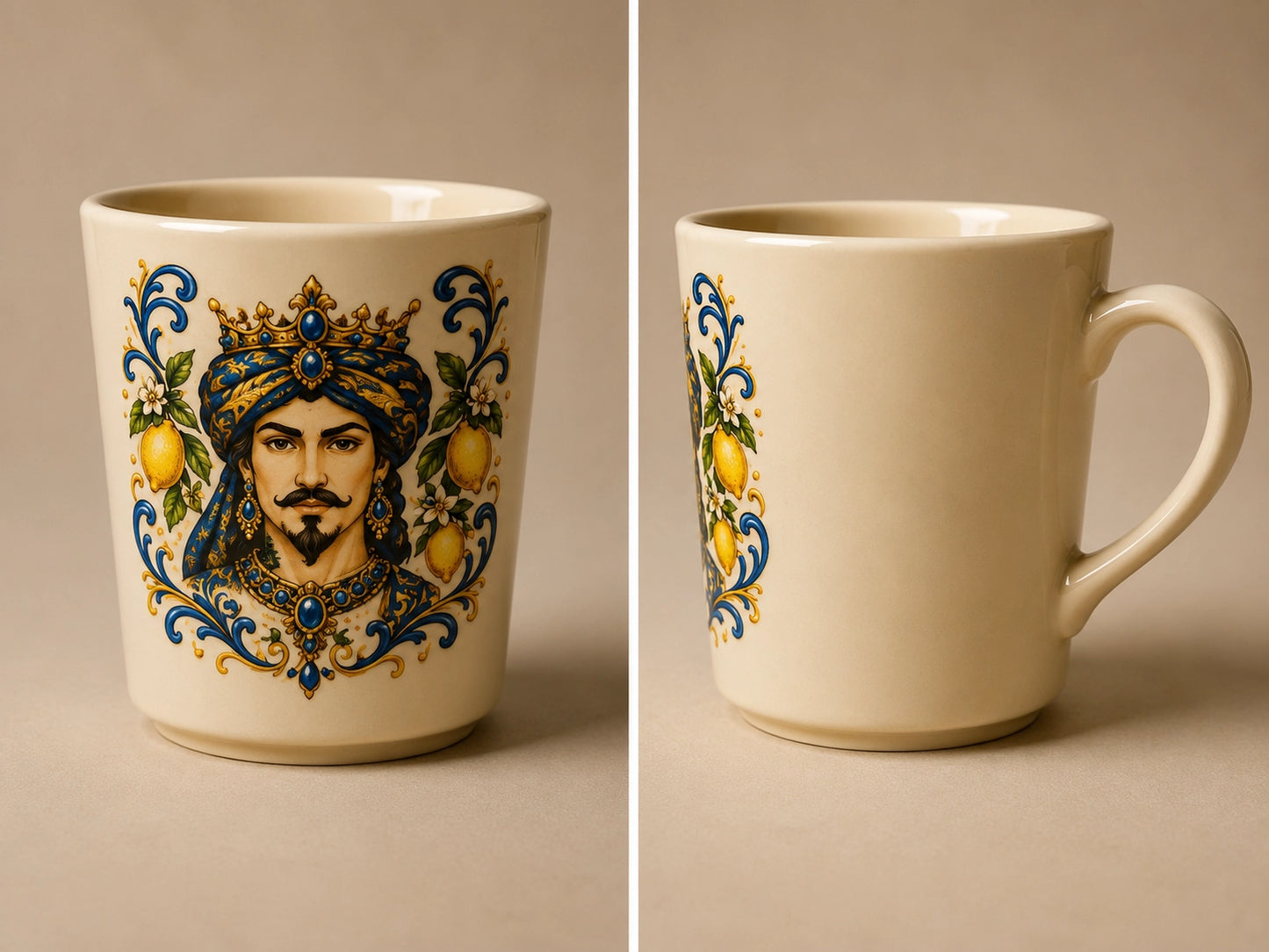 Sicilian Moor Ceramic 8oz Mug