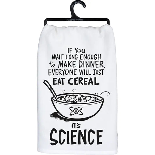 Will Just Eat Cereal Kitchen Towel