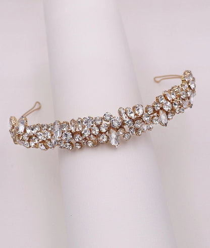 Mosaic Crystal Wedding Headband
