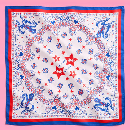 American Girl Bandana Red, White & Blue