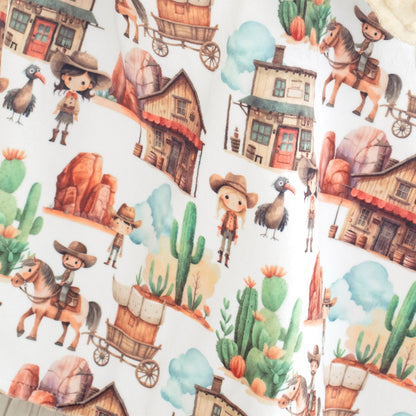 West Adventure - Minky Blanket