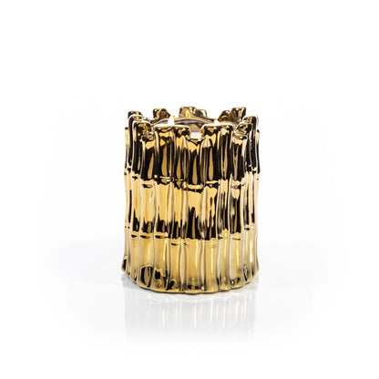 Gold Sagano Bamboo Candle |