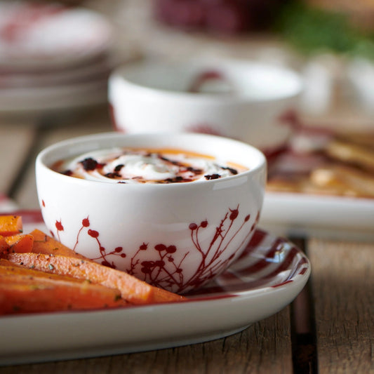 Winterberries Snack Bowl Set of 4