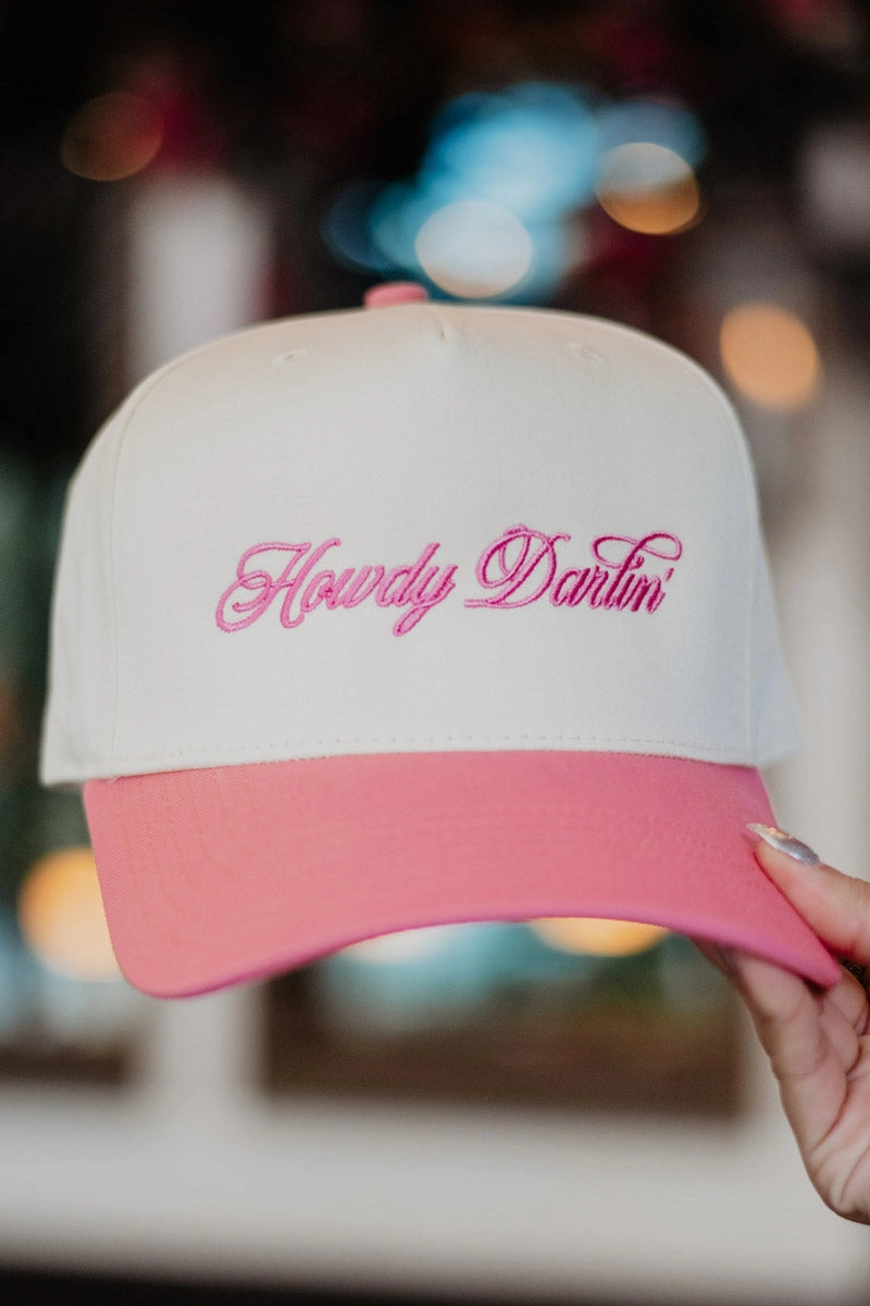 Howdy Darlin' Two-Toned Trucker Hat - NY Gift Boutique
