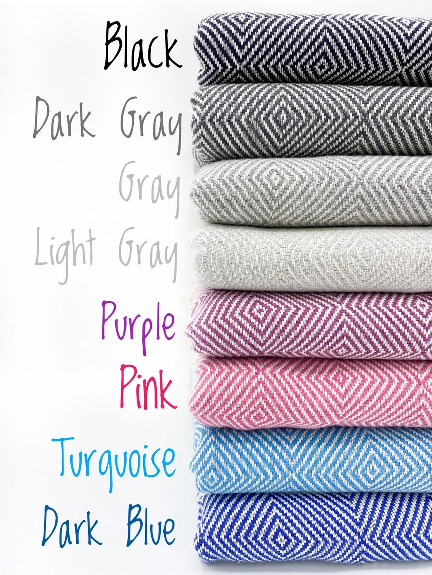Thick Turkish Cotton Towel / Picnic Blanket - NY Gift Boutique