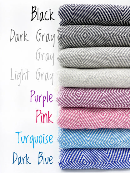 Thick Turkish Cotton Towel / Picnic Blanket - NY Gift Boutique